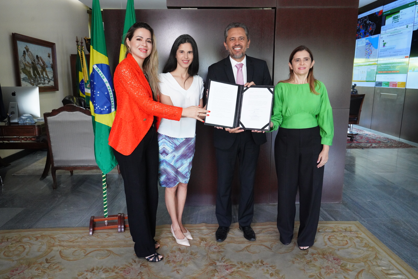 Governo do Ceará e Fundação Maria Cecília Souto Vidigal assinam Carta Compromisso em defesa da infância