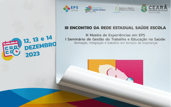 Encontro Estadual da Rede Saúde Escola chega à terceira edição com programação diversificada