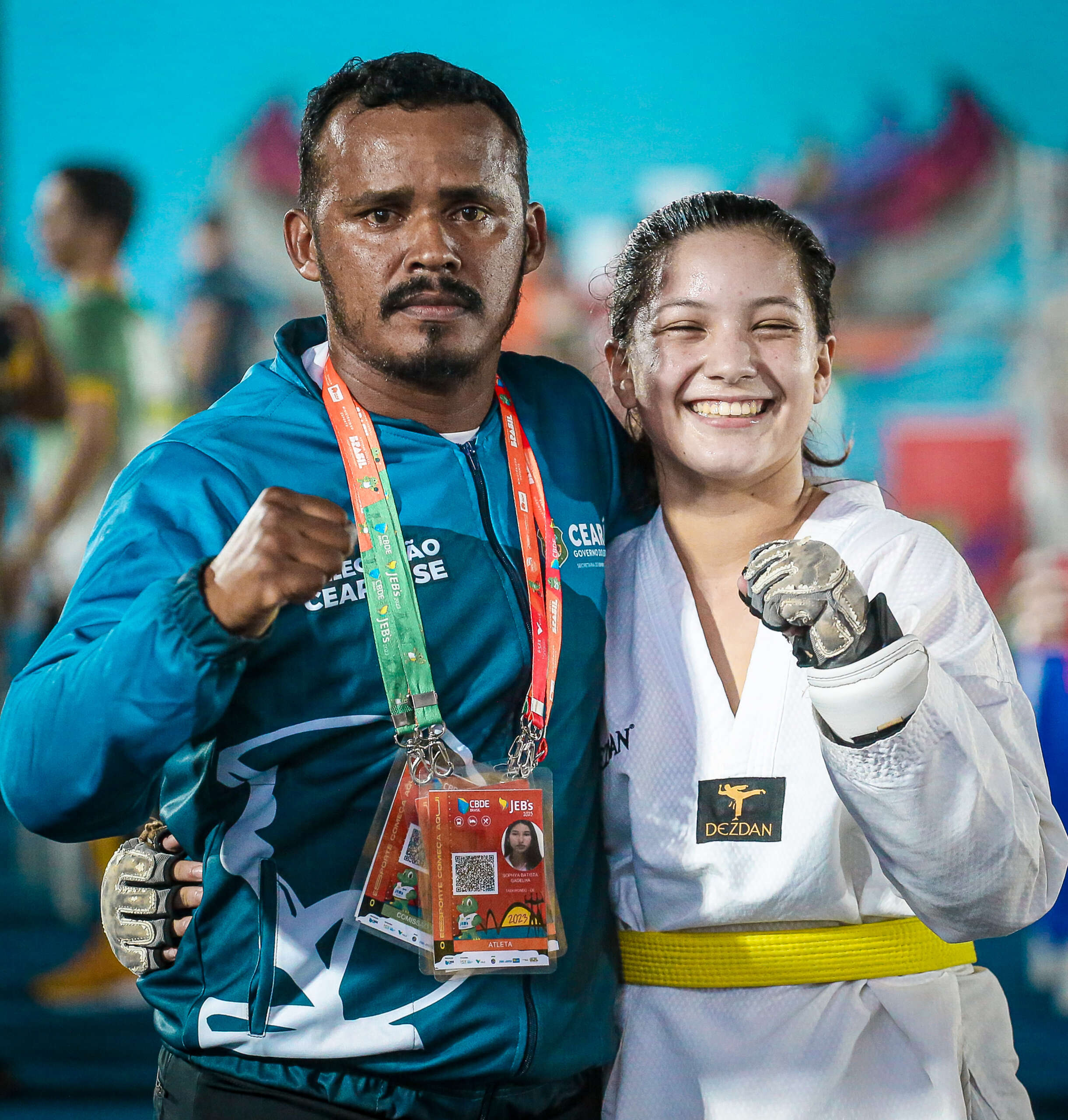 Atletas Cearenses de Taekwondo conquistaram mais seis medalhas nos JEBs
