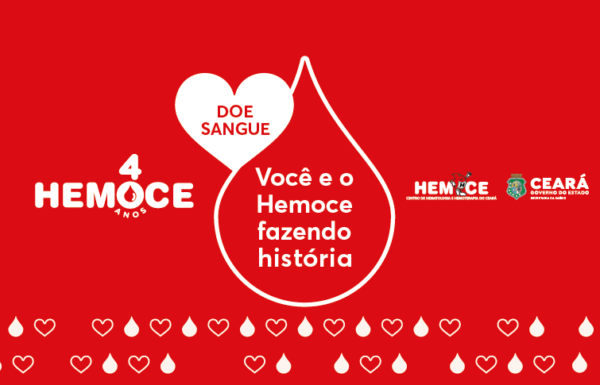 Hemoce 40 anos: instituição lança nova campanha em comemoração à Semana do Doador de Sangue