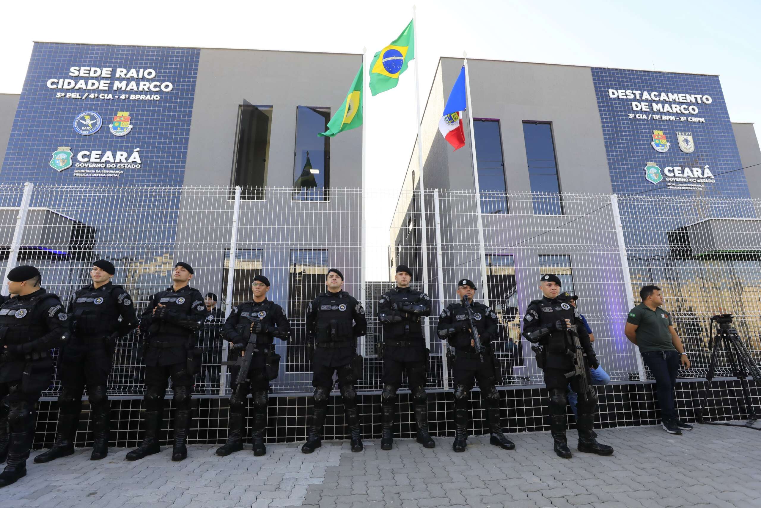 População de Marco é beneficiada com base do CPRaio, central de videomonitoramento e sistema de abastecimento de água