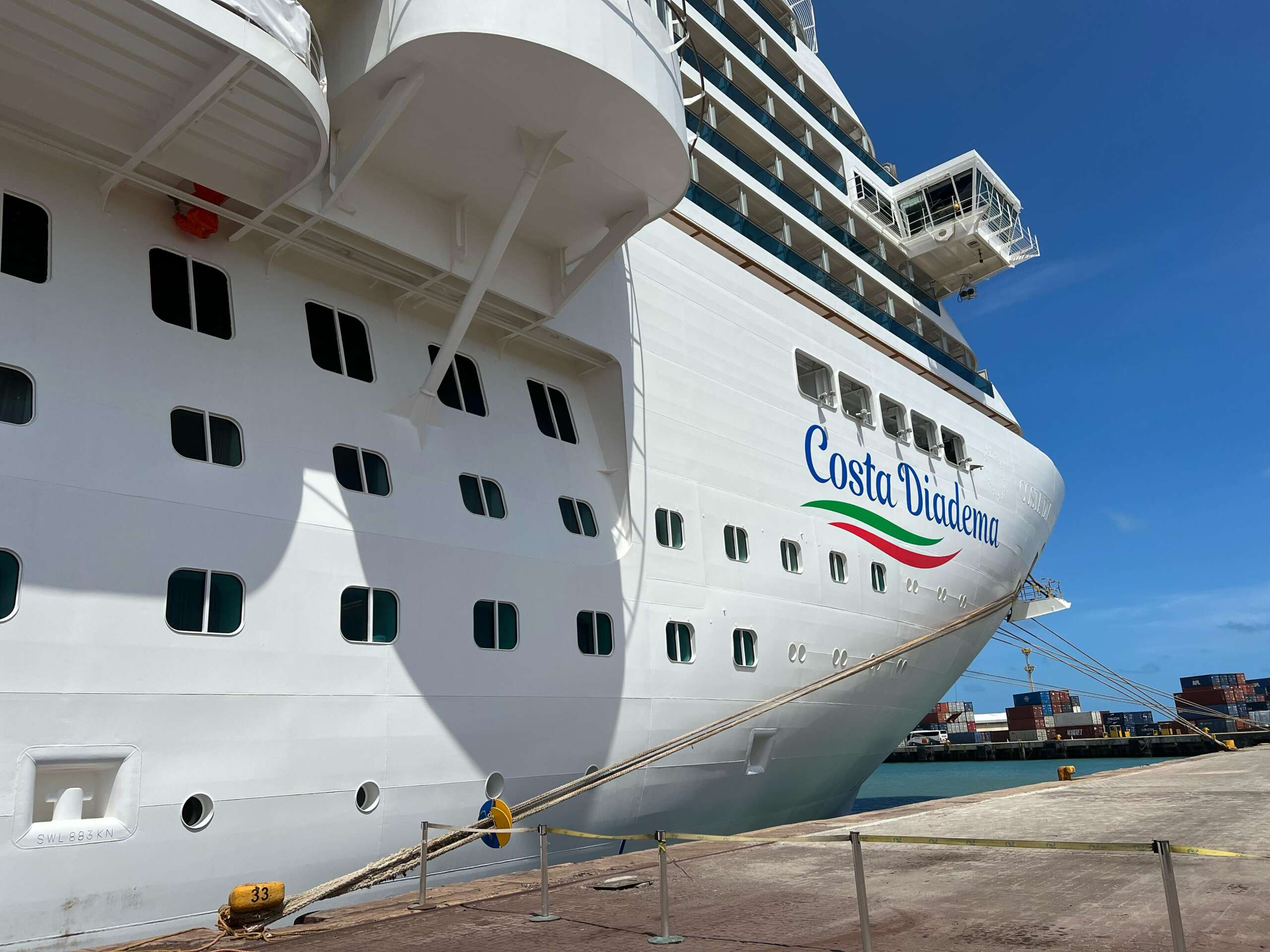 Ceará recebe quarto cruzeiro da temporada com 3,2 mil passageiros