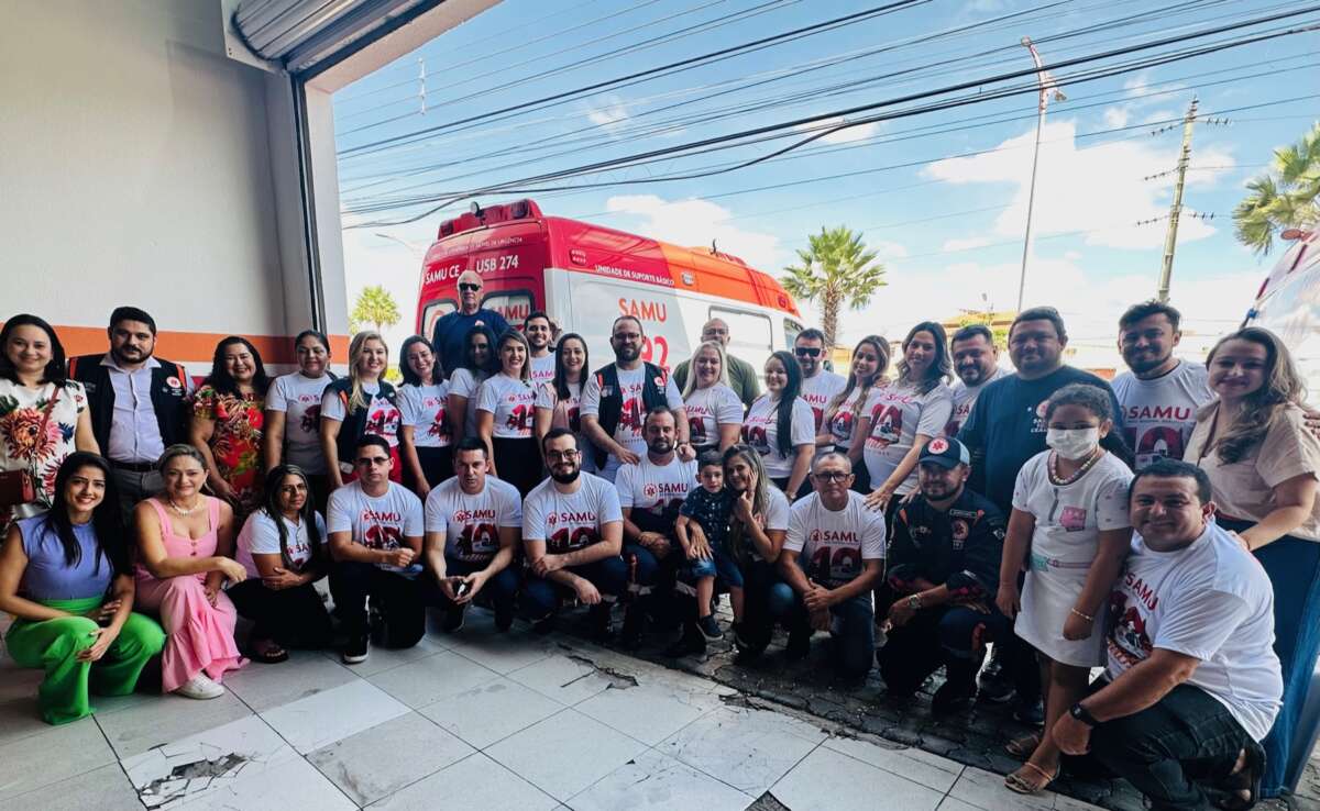 Em 10 anos, Bases Polo do Samu Ceará de Limoeiro do Norte e de Russas atendem a mais de 30 mil ocorrências