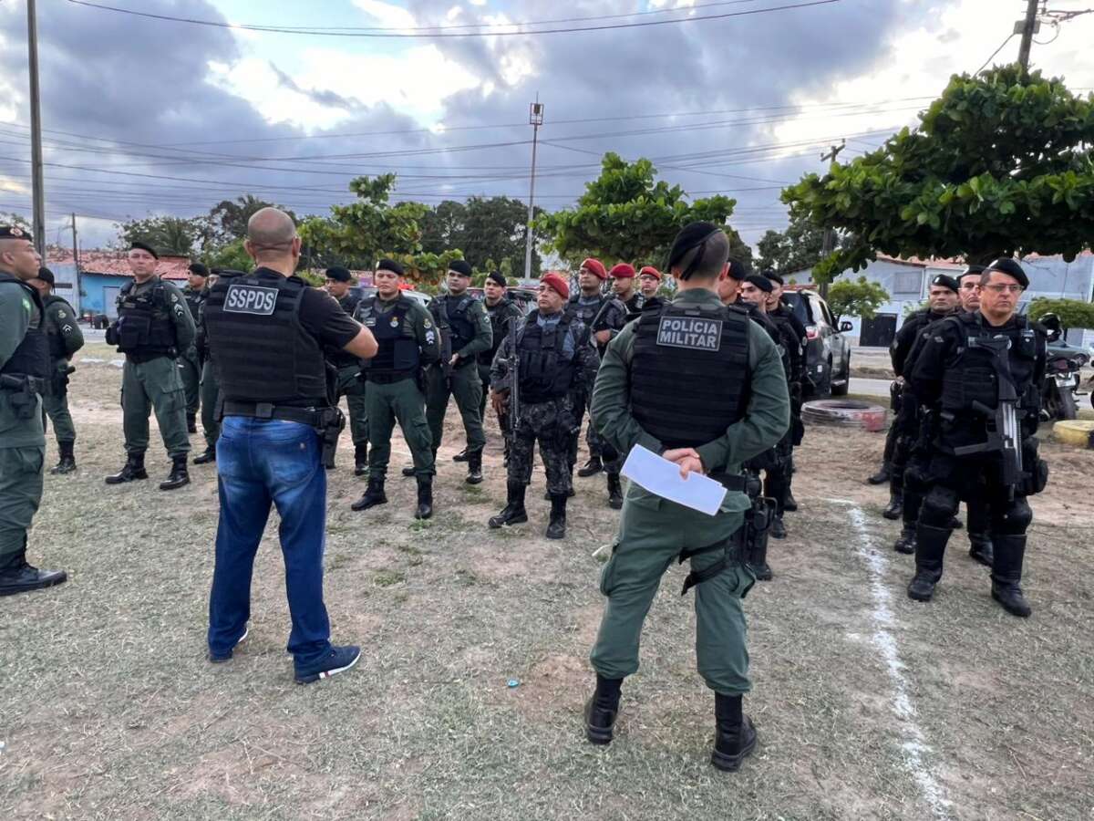 Operação Focus: Forças de Segurança do Ceará realizam ações para combater crimes na Região Metropolitana de Fortaleza