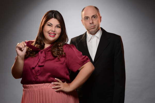 Fabiana Karla e Leandro da Matta apresentam “Nessa Mesa de Bar” no Cineteatro São Luiz