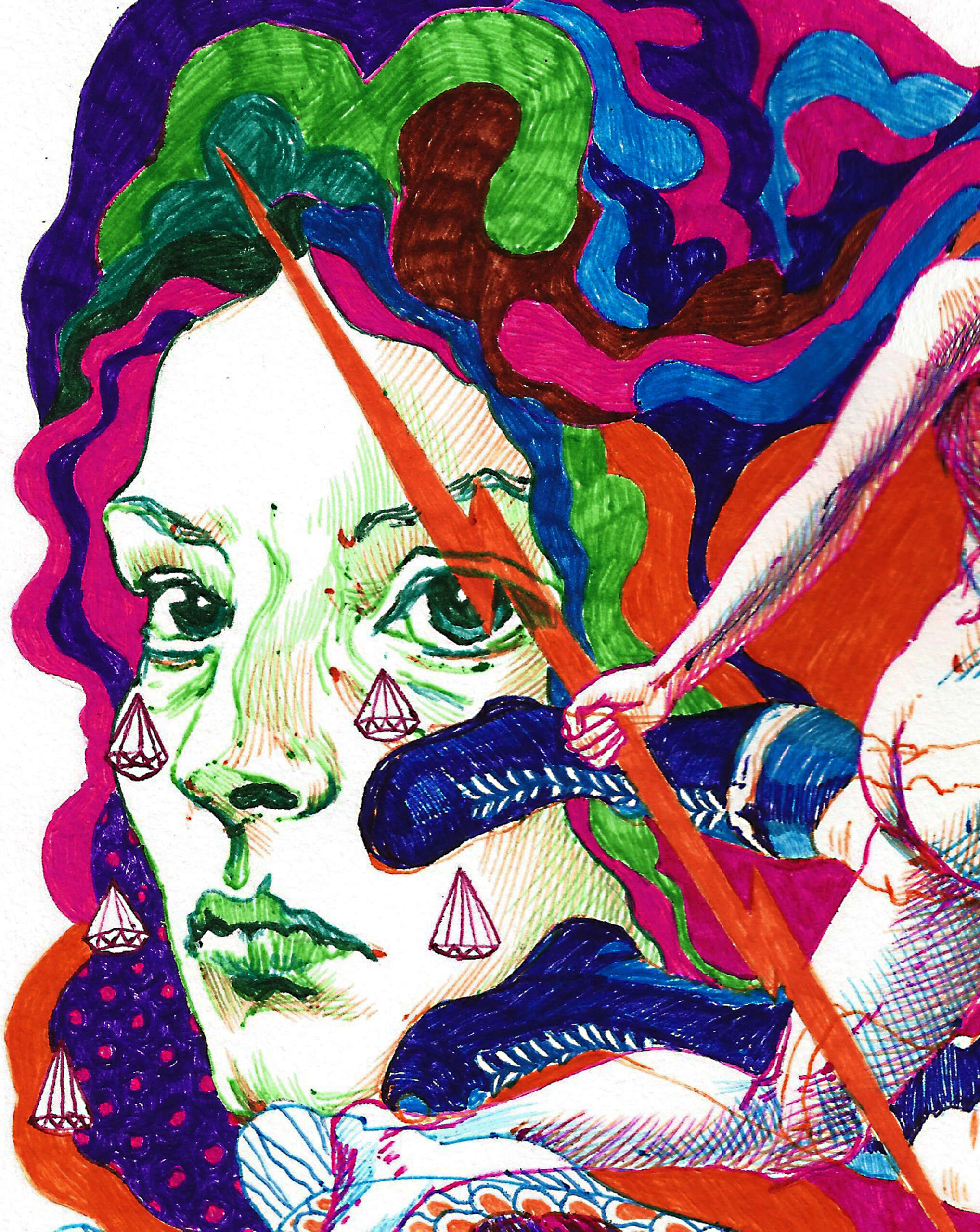 Programação de férias: Sobrado realiza oficina Retrato Pop Psicodélico – Poesia e Conceito no Porto Dragão