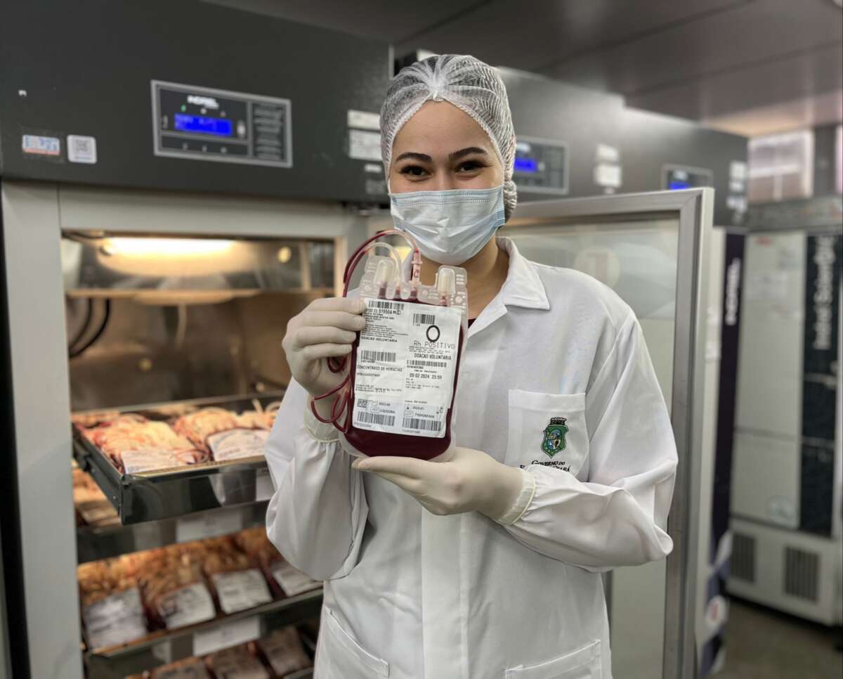 Hemoce recebe mais de 106 mil doações de sangue em 2023, maior número dos últimos sete anos