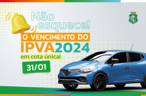 Cota única do IPVA 2024 vence nesta quarta-feira (31)