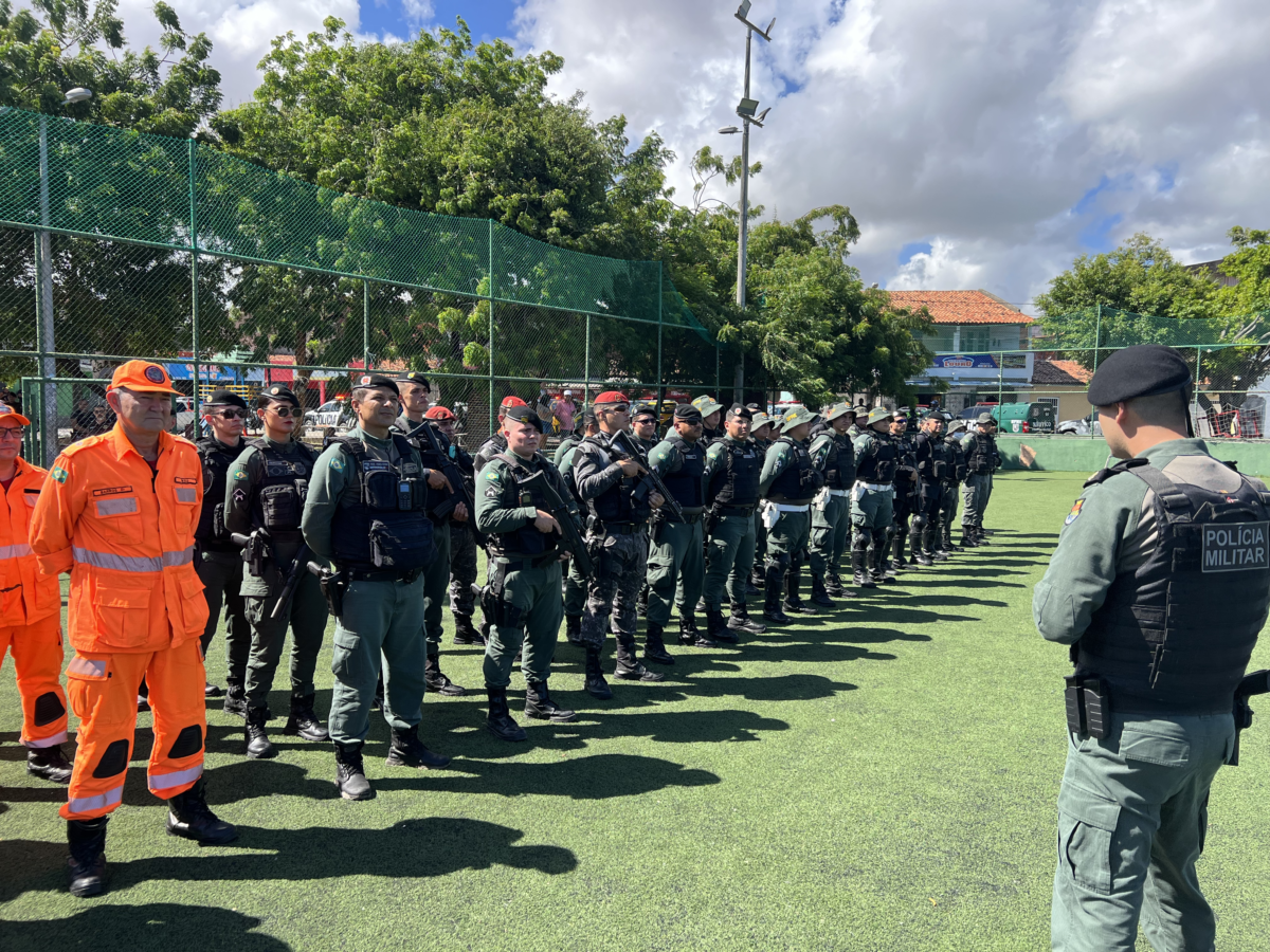 Ações de segurança na Barra do Ceará, em Fortaleza, e em Caucaia são reforçadas e chefe de grupo criminoso é preso