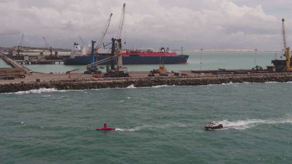 Porto do Pecém é o primeiro do País a usar embarcação autônoma para atualizar carta náutica