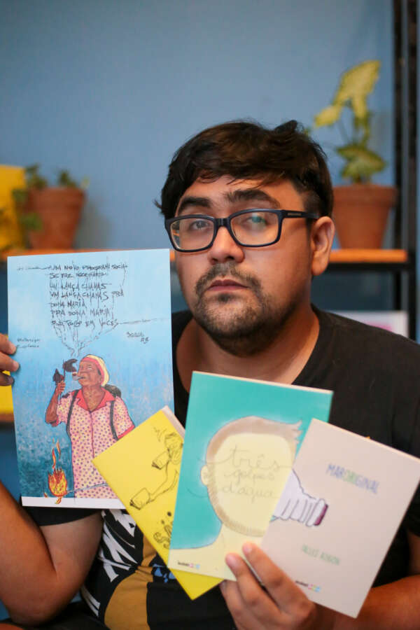 Talles Azigon lança livro que investiga a poética das relações do mundo animado e inanimado