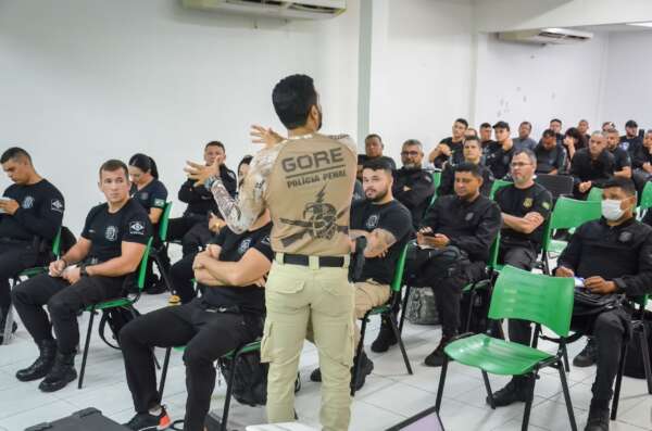 SAP capacita policiais penais em Curso de Elaboração de Relatórios de Ocorrências