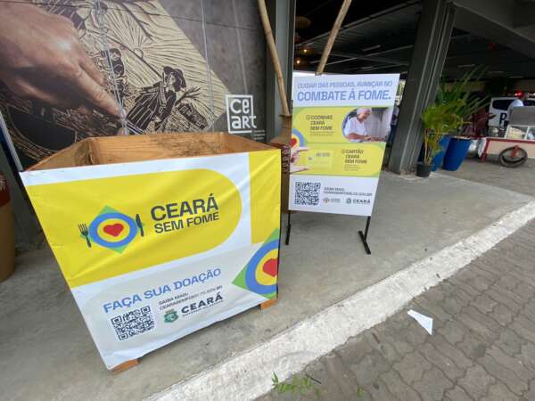 Internos da UP Sobreira Amorim produzem caixotes para arrecadação de alimentos do Programa Ceará Sem Fome