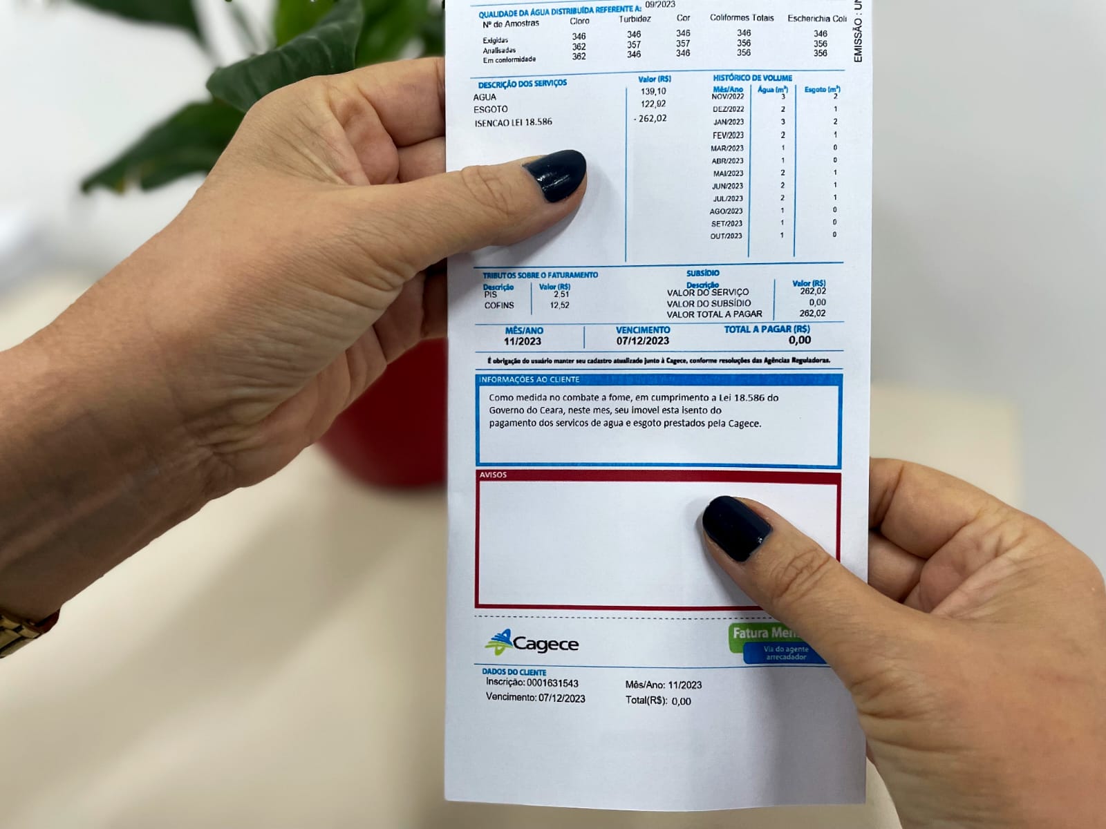 Cozinhas do Programa Ceará Sem Fome estão isentas das tarifas de água e esgoto