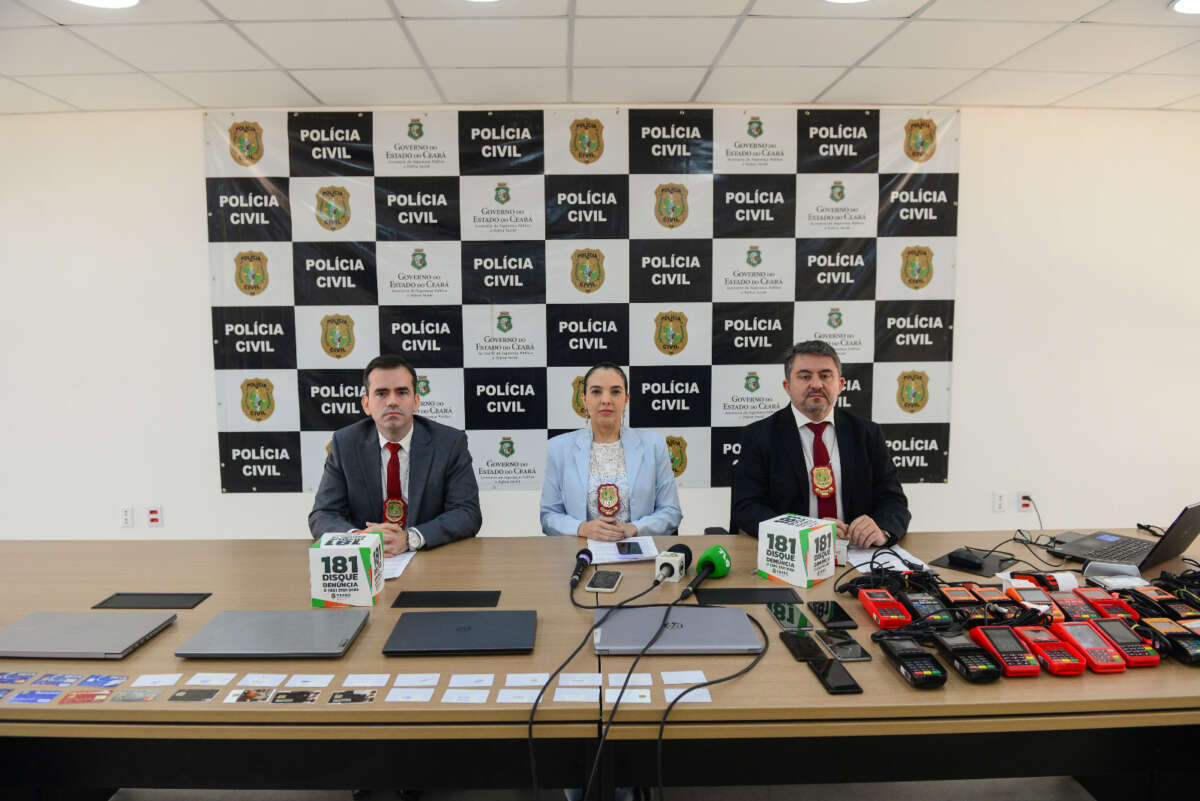 PCCE desarticula grupo de São Paulo que fraudava cartões de crédito de vítimas no Nordeste