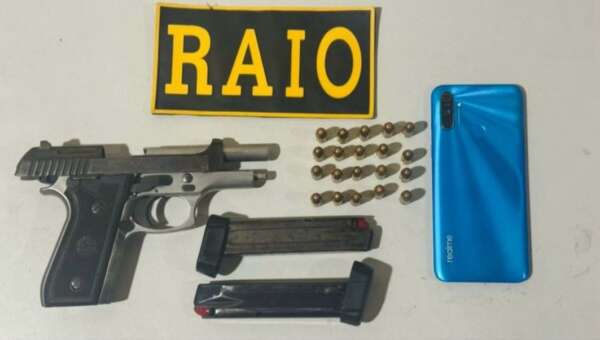 Homem com extensa ficha criminal é preso pela PMCE com arma em Aracati