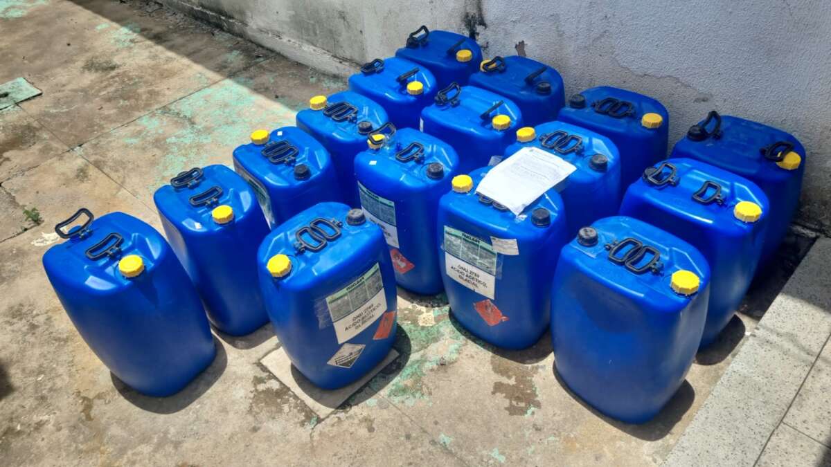 Polícia Civil prende homem e apreende 800 litros de gasolina adquiridos ilicitamente em postos do Cariri