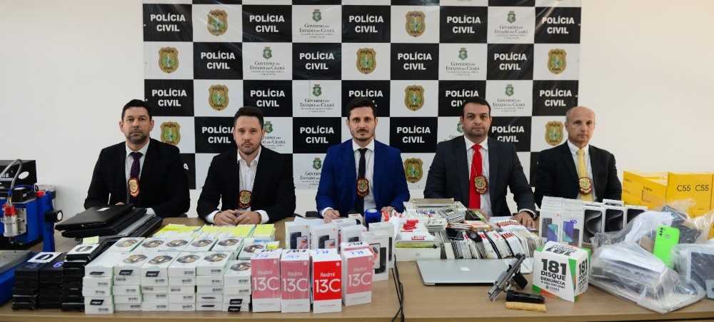 Operação Táurida resulta em mais de 400 celulares apreendidos e dez homens conduzidos para unidades policiais da Capital