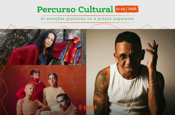 Percurso Cultural da Secult Ceará destaca aniversários de equipamentos culturais durante o mês de março
