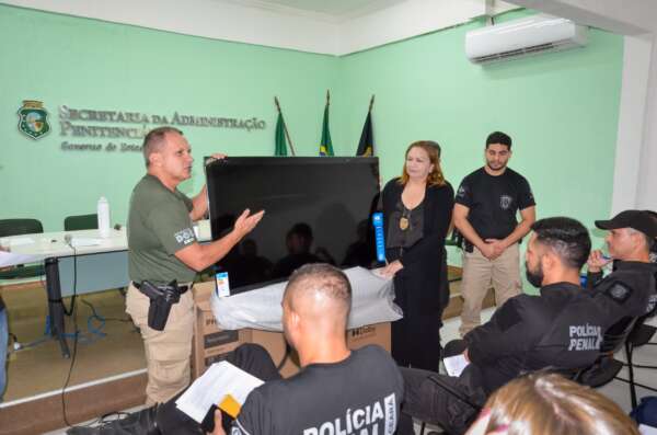 SAP recebe 45 televisores da Senappen para programas de educação dentro das unidades prisionais do Ceará