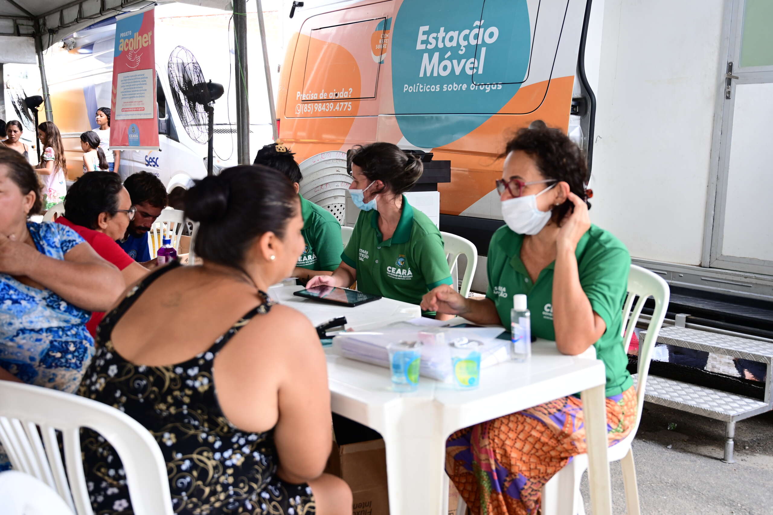 Comunidades do Dom Lustosa recebem ações do Projeto Acolher, nesta sexta-feira (8)