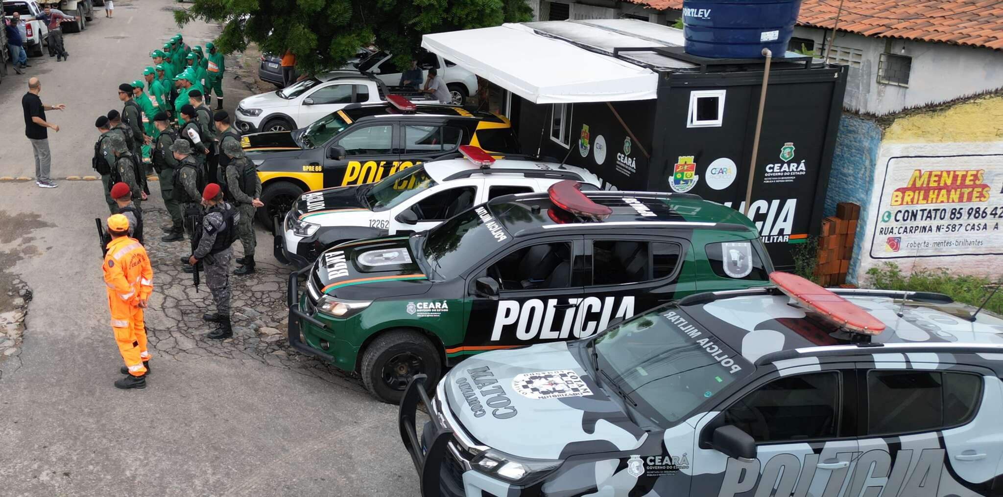 Forças de Segurança intensificam fiscalizações para coibir crimes em Caucaia