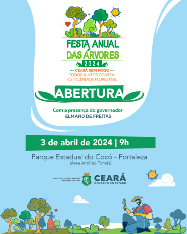 Governo do Ceará promove a Festa Anual das Árvores 2024