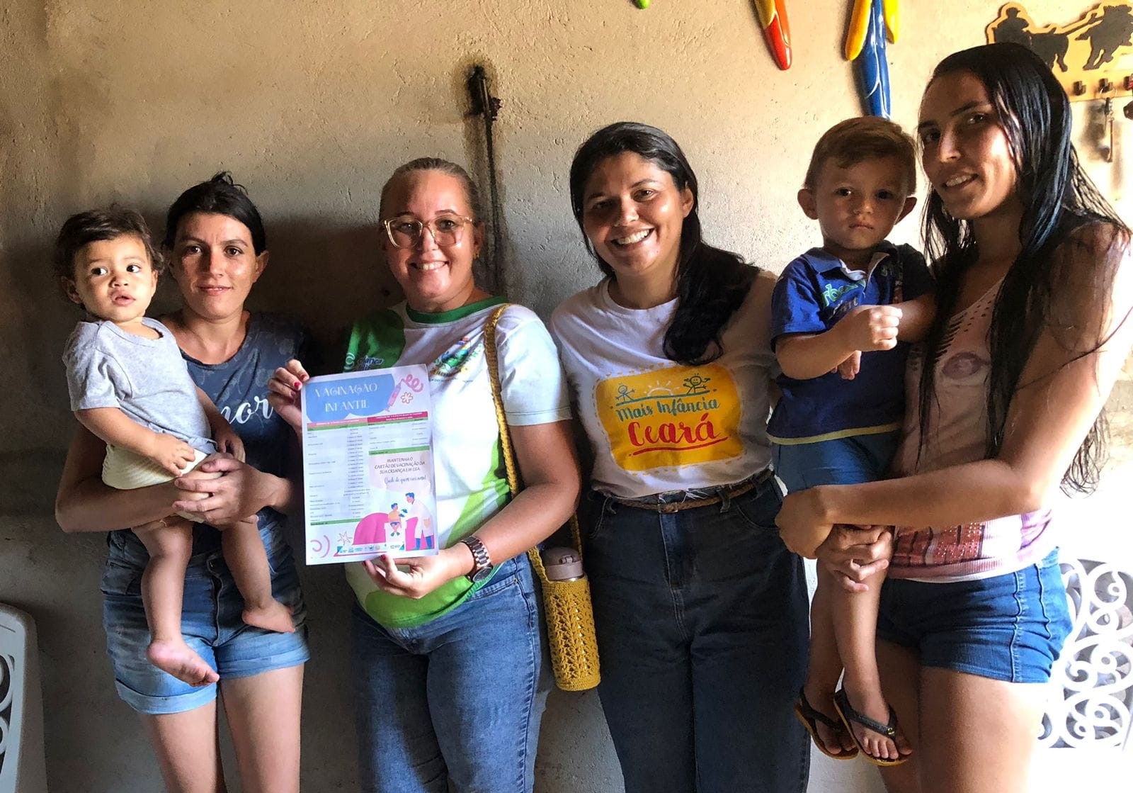 Agentes Sociais Mais Infância participam de treinamento para fortalecimento da vacinação