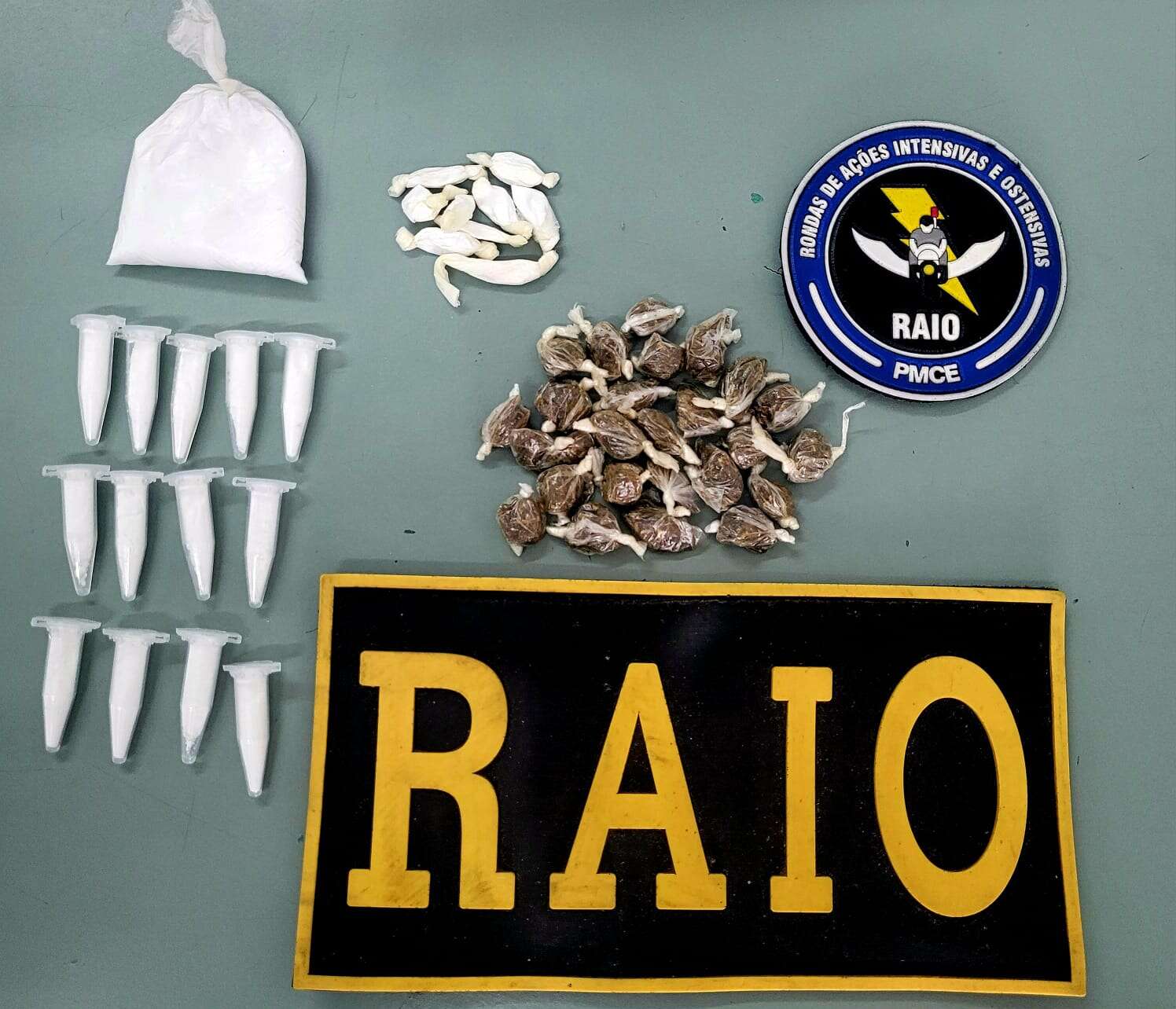 Suspeito de envolvimento com o tráfico de drogas é preso em flagrante pela PMCE em Hidrolândia