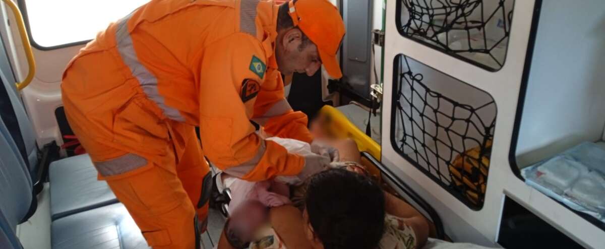 Corpo de Bombeiros auxilia mulher durante trabalho de parto na BR-222