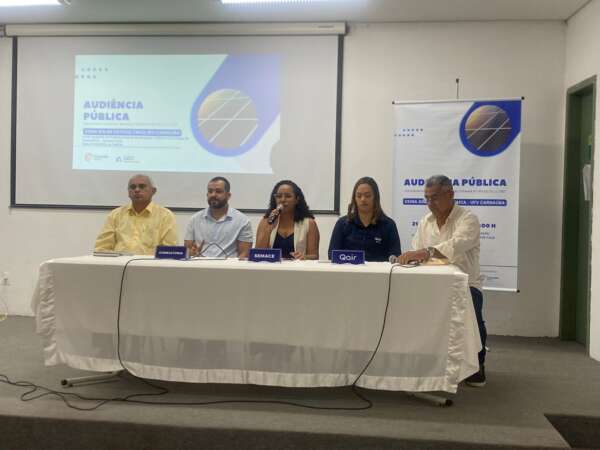 Semace preside audiência pública sobre implantação de usina solar em Tauá
