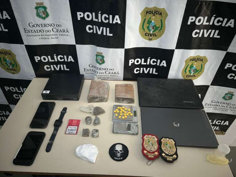 PCCE prende homem em flagrante e apreende drogas em Sobral