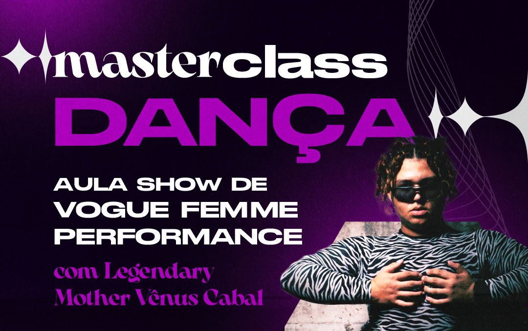 Masterclass de Dança do CCBJ proporciona aula show e uma vivência pŕatica do estilo Vogue Femme Performance com Legendary Mother Vênus Cabal