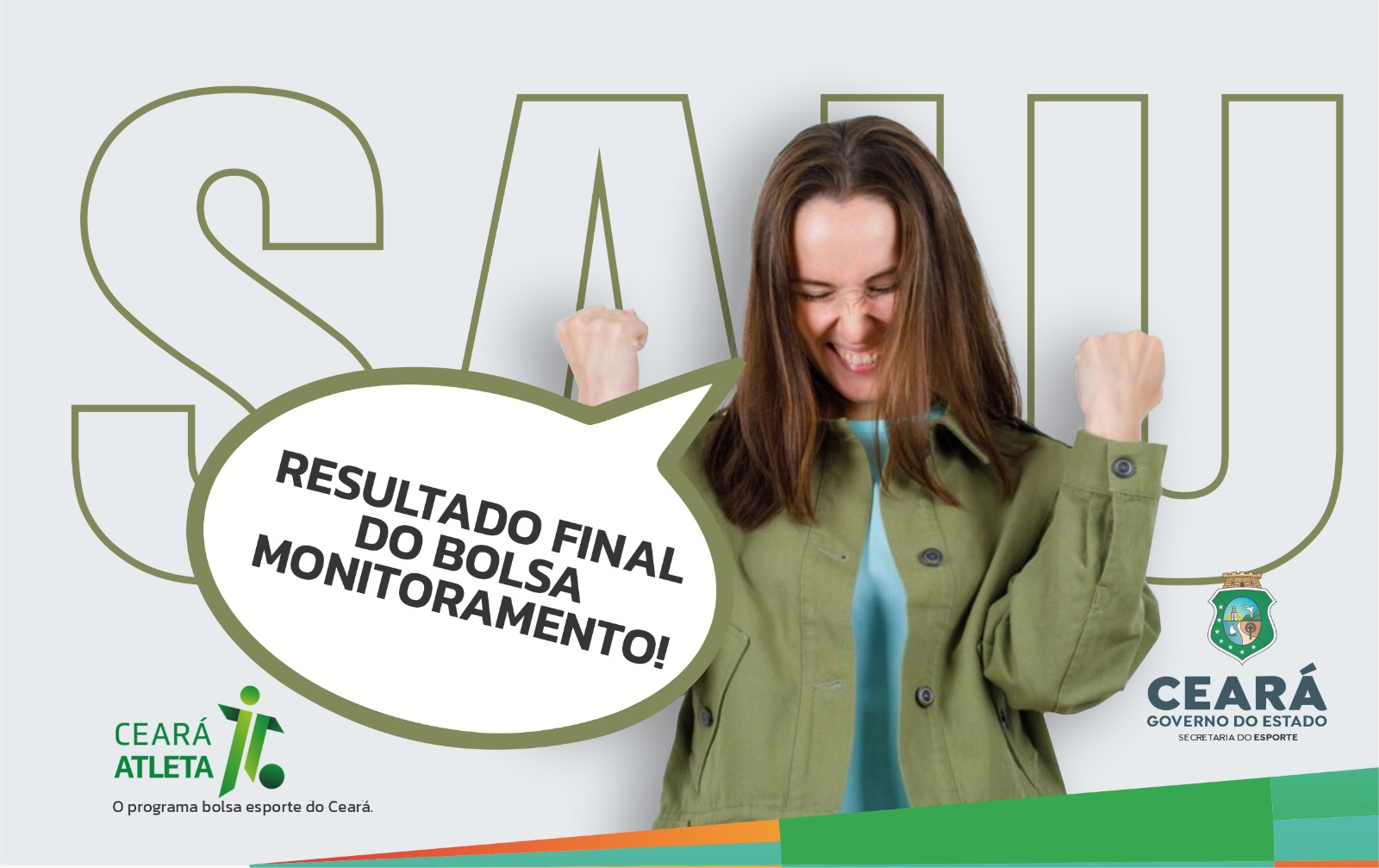 Sesporte divulga resultado final da Bolsa Monitoramento do Programa Ceará Atleta