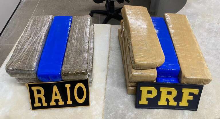 Mulher é presa transportando mais de 17kg de drogas em ônibus em Jaguaribe