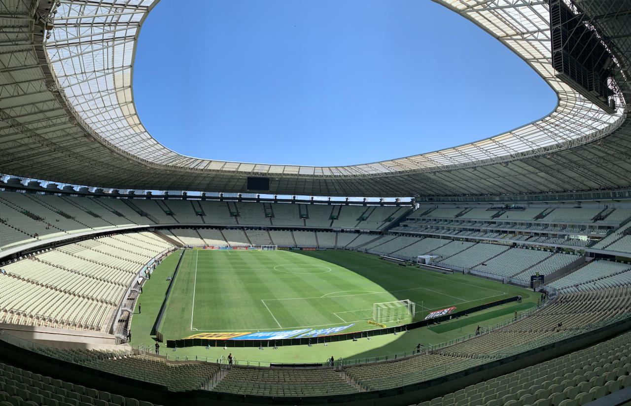 Até domingo (28), Arena Castelão recebe Copa Sul-Americana, Brasileirão e a festa Garota Vip