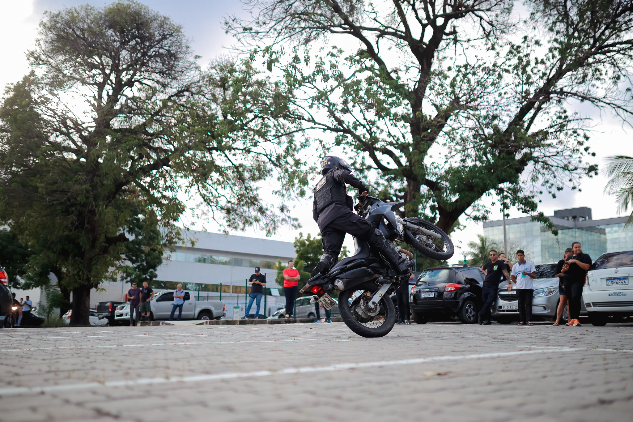 Habilidade sobre duas rodas: apresentação do Raio Show, da PMCE, encerra programação do Mundo SSPDS