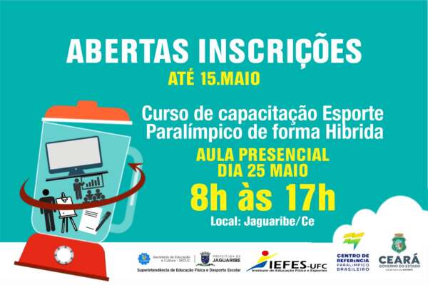 Sesporte abre inscrições para capacitação em Esporte Paralímpico, em Jaguaribe
