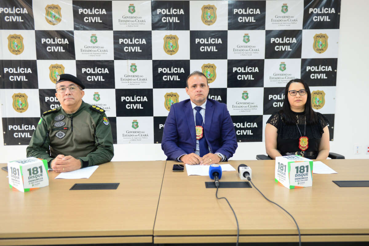 Suspeitos de latrocínio que vitimou policial militar são presos durante ações da PCCE