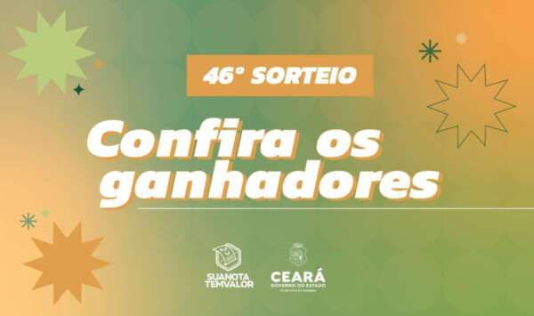Ganhadores do 46° sorteio do Sua Nota Tem Valor são divulgados