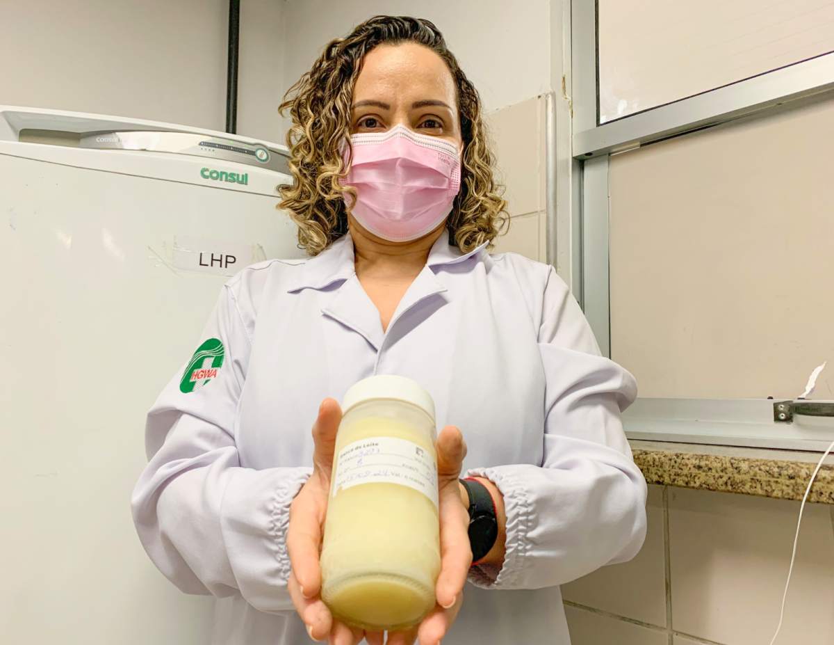 HGWA incentiva doação de leite humano para bebês da UTI neonatal