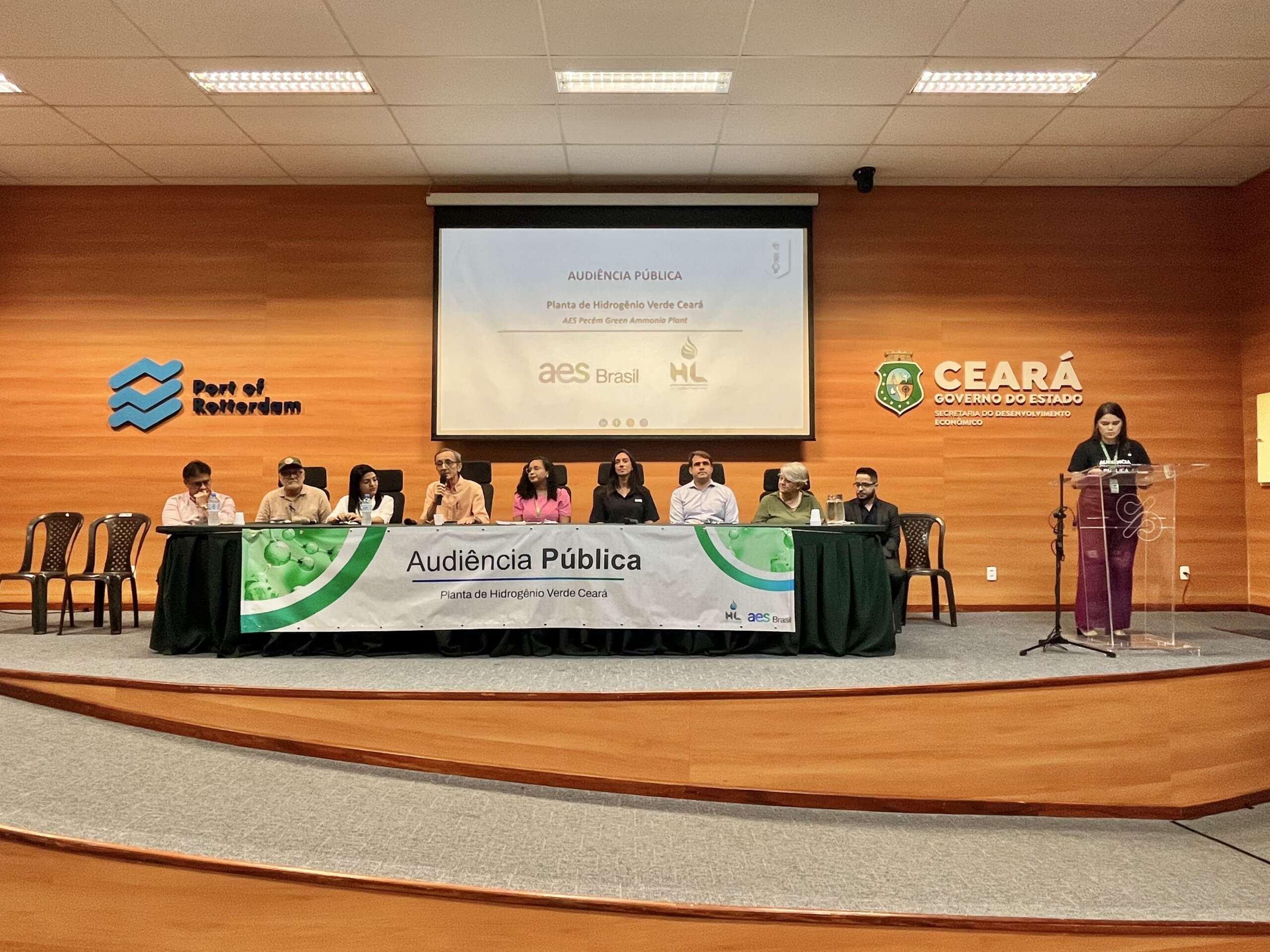 AES Brasil apresenta estudo de impacto ambiental de projeto de Hidrogênio Verde no Pecém