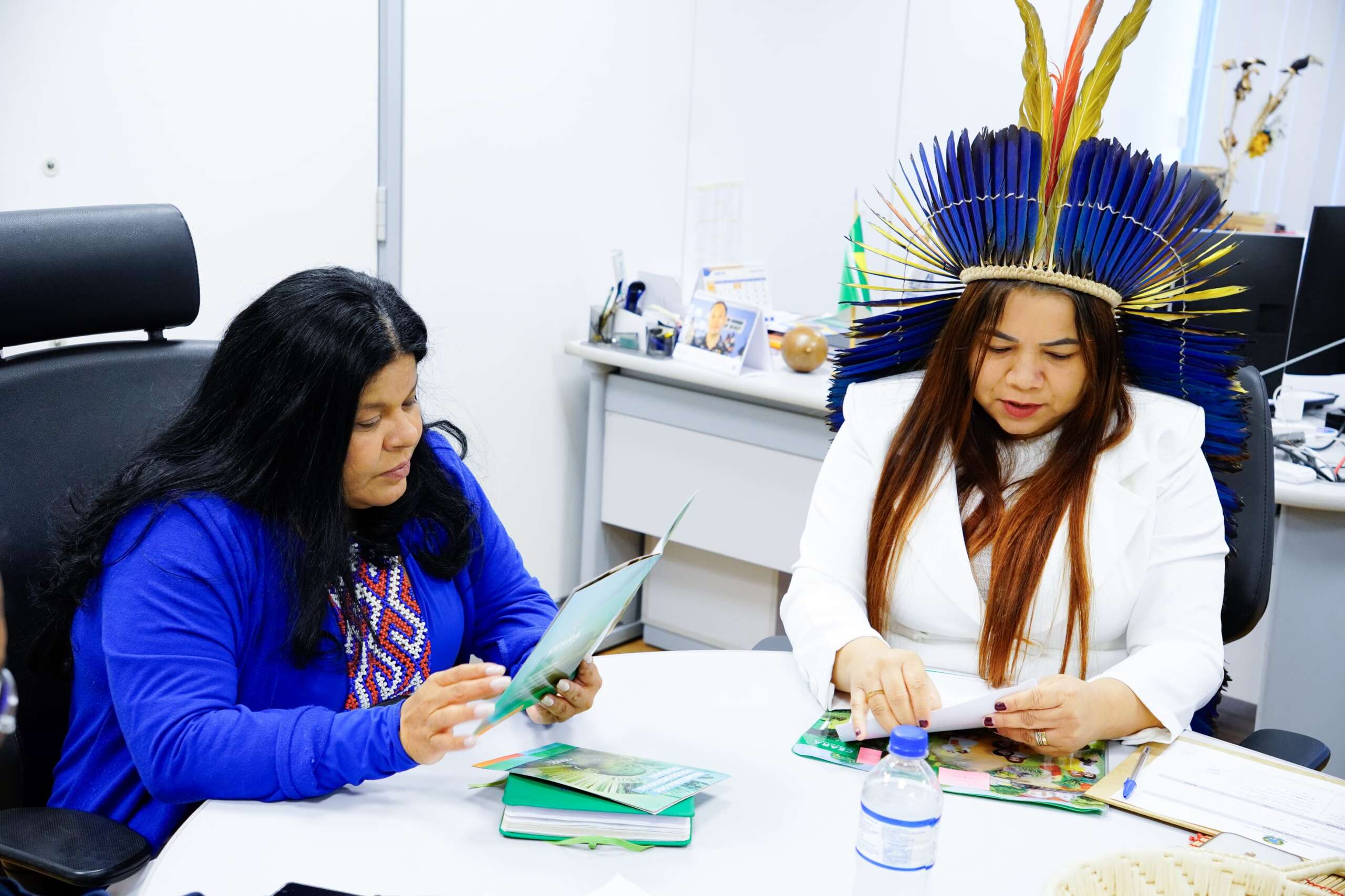 Programa Ceará Sem Fome é tema de reunião entre a Secretaria dos Povos Indígenas do Ceará e o Ministério dos Povos Indígenas