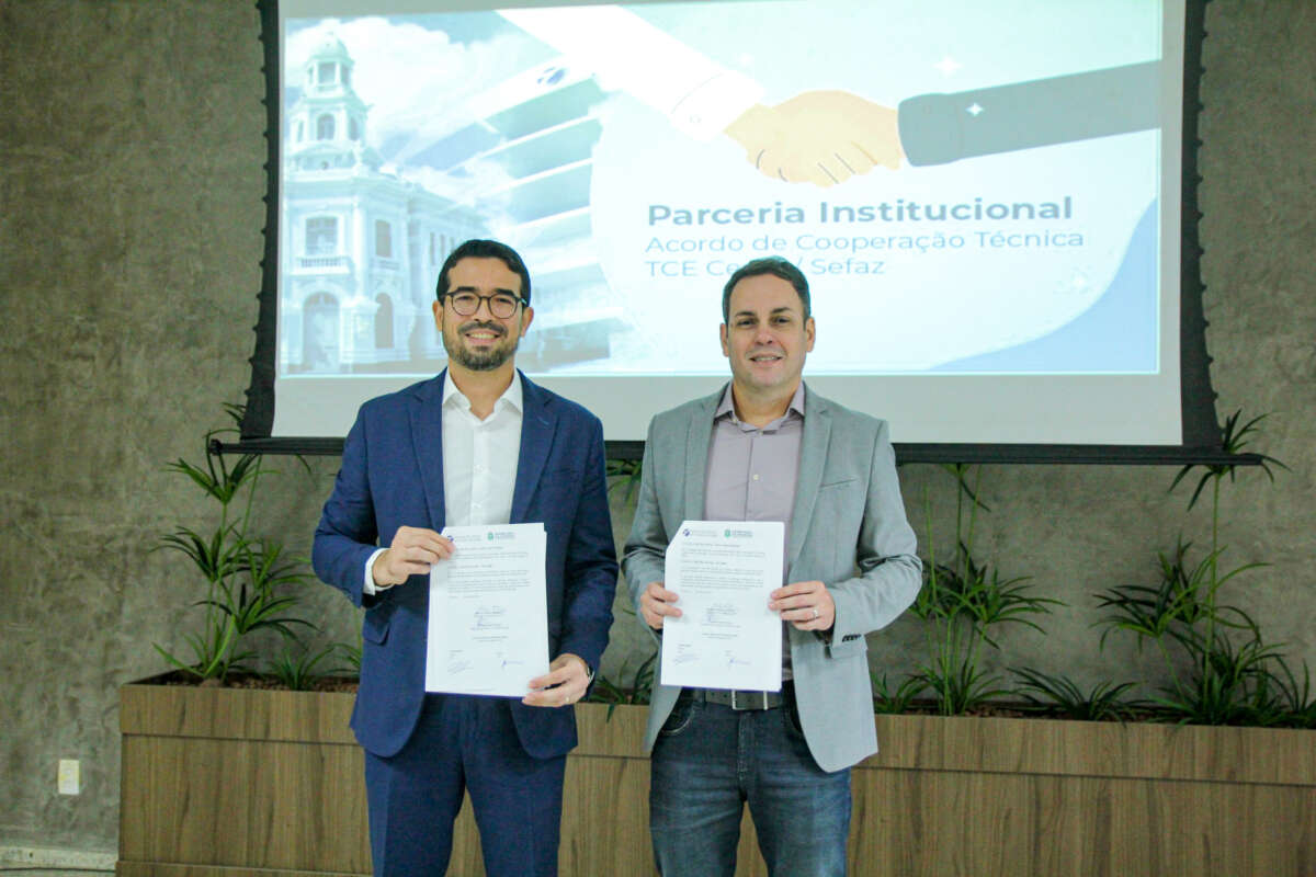 Sefaz-CE e TCE-CE firmam Acordo de Cooperação Técnica