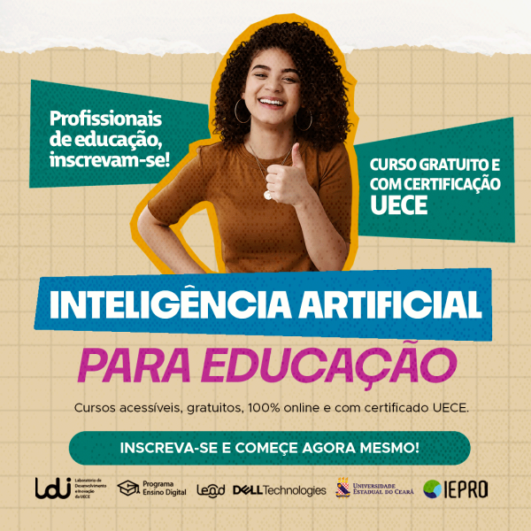 Uece e DELL ofertam curso de Inteligência Artificial para profissionais da Educação