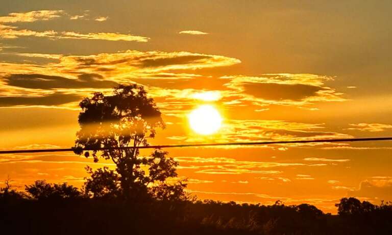 Semana inicia-se com céu claro e máximas de até 37ºC no interior