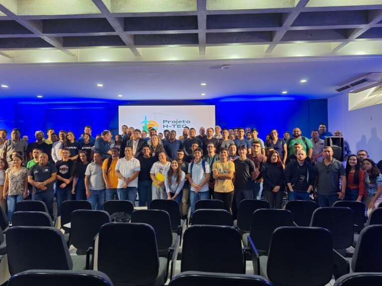 Energias Renováveis: Projeto H-TEC inicia aulas práticas da 1ª turma de multiplicadores
