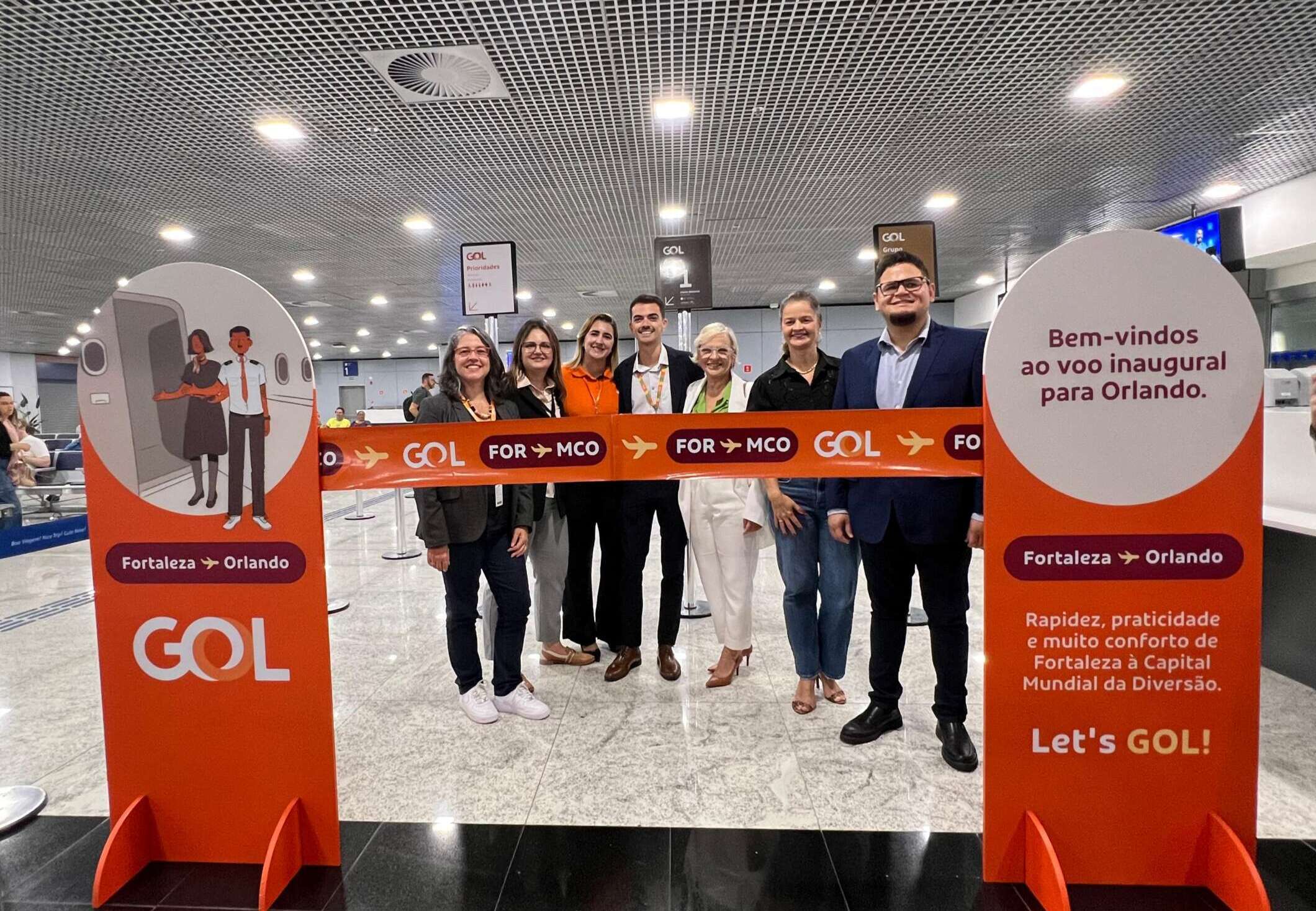 Governo do Estado e Gol lançam voo Ceará-Orlando