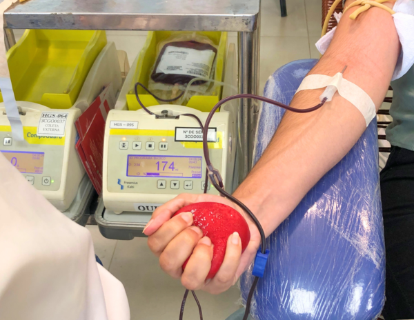 HRVJ mobiliza trabalhadores para doação de sangue; 144 bolsas foram captadas