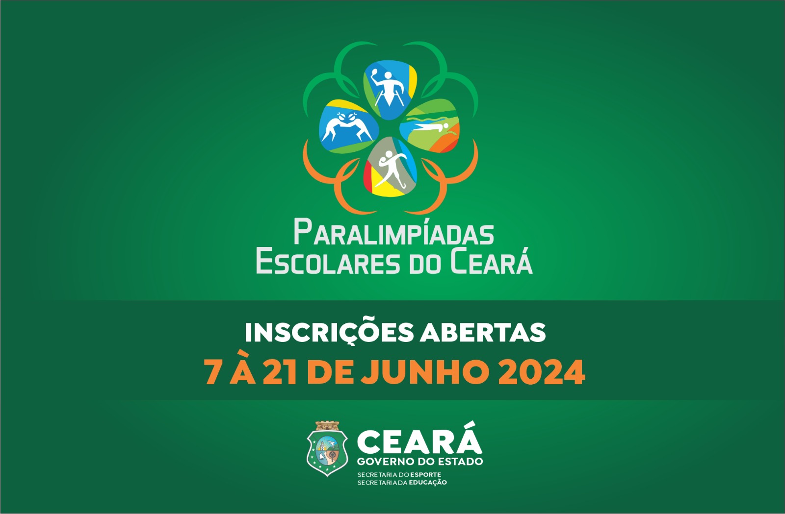 Sesporte abre inscrições para as Paralimpíadas Escolares 2024